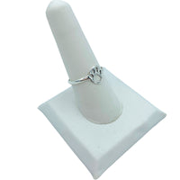 Sterling Silver Paw Print Ring - Sizes 6, 7, 8, 9