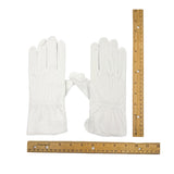 White Cotton Gloves Men's Formal Tuxedo Uniform - 4 Sizes