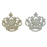 Princess Crown Brooch Pin (2x1.75in)