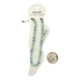 Beaded Nugget Anklet - 5 Colors Available (9+1.5in)