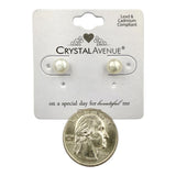 7mm Freshwater Pearl Stud Post Earrings