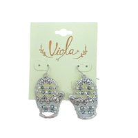 Christmas Winter Mitten Glove Earrings - Mittins (0.80x1.75in)