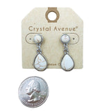 Round Top Tear Drop Earrings - 3 Colors Available (0.48x1.22in)