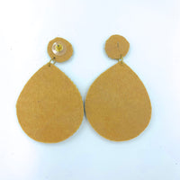 Bohemian Style Teardrop Seed Bead Earrings - Style 1 - Available in 2 Colors