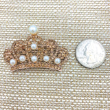 Crown Brooch, Pin - Style 09, Available in 5 Colors