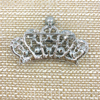 Crown Brooch, Pin - Style 09, Available in 5 Colors