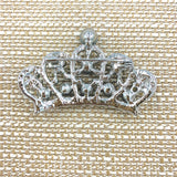 Crown Brooch, Pin - Style 09, Available in 5 Colors