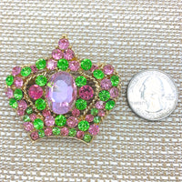 Crown Brooch, Pin - Style 08, Available in 9 Colors