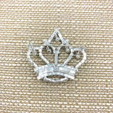 Crown Brooch, Pin - Style 02