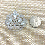 Crown Brooch, Pin - Style 06, Available in 2 Colors