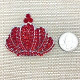 Crown Brooch, Pin - Style 11, Available in 9 Colors