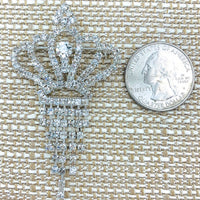 Crown Brooch, Pin - Style 12