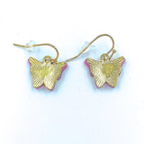 Acrylic Butterfly Dangle Earrings - Available in 5 Colors