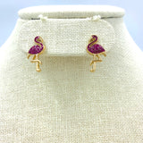 Flamingo Stud Earrings - Style 1