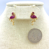 Flamingo Stud Earrings - Style 1