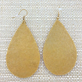Christmas Themed Teardrop Seed Bead Earrings