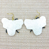 Bumblebee Seed Bead Earrings - Style 2