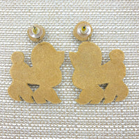 Poodle Seed Bead Earrings