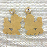 Poodle Seed Bead Earrings