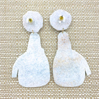 Tequila Bottle Seed Bead Earrings