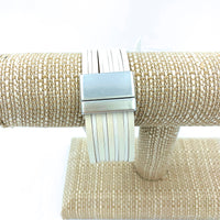 Animal Print Magnetic Clasp Circle Top Bracelet - Available in 3 Colors