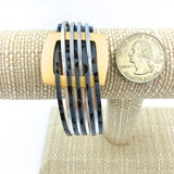 Gold Square Magnetic Clasp Bracelet - Available in 3 Colors