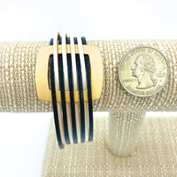 Gold Square Magnetic Clasp Bracelet - Available in 3 Colors
