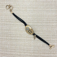 "JOHN 3:16" Cross Charm Toggle Bracelet