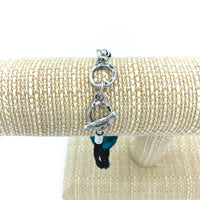 "JOHN 3:16" Cross Charm Toggle Bracelet