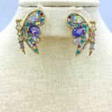 Half Butterfly Earrings