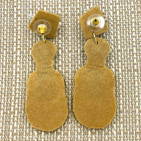 Guitar Seed Bead Earrings