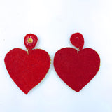 Evil Eye Seed Bead Earrings Style 4