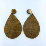 Bohemian Style Teardrop Seed Bead Earrings - Style 2 - Available in 2 Colors